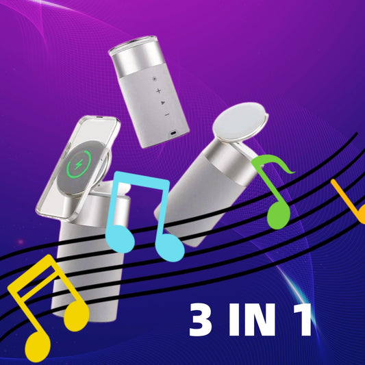 Wireless Charging Speaker with Touch Lamp