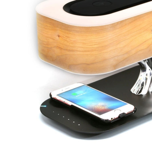 Wireless Charging Bedside Lamp & Speaker