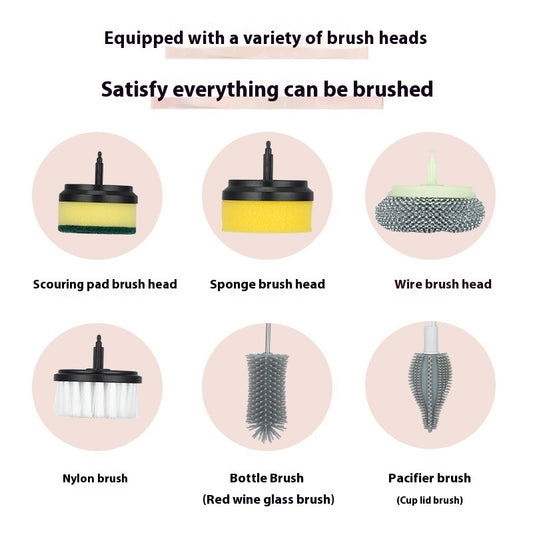 Electric Scrubbing Brush for Deep Cleaning