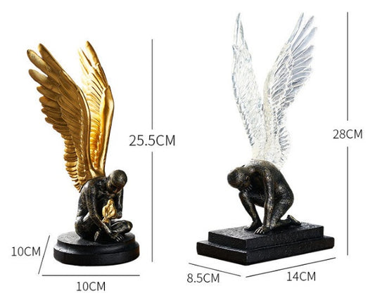 Angel Wing Decorative Sculptures