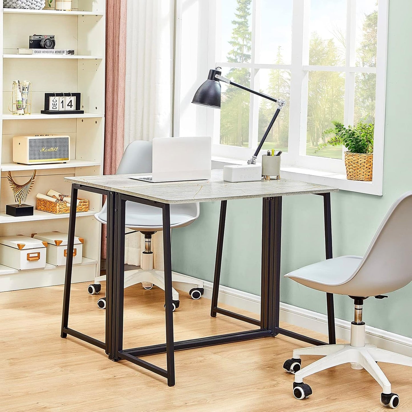 Small Foldable Computer Desk For Home Office Everyday Use
