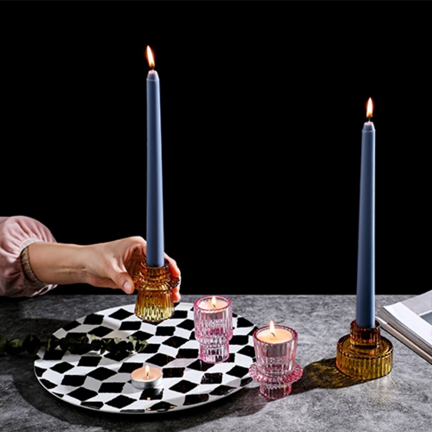 Glass Candle Holders | Multi-Use